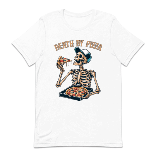 Skeleton Eating Pizza Death By Pizza | PRODUCT CODE: DYBZPISKLN