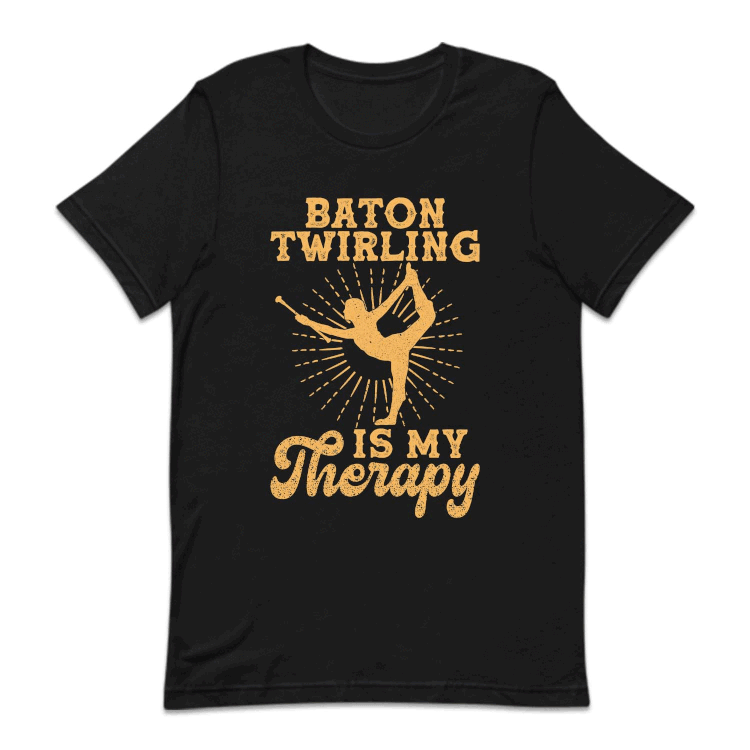 Baton Twirling Is My Therapy | PRODUCT CODE: BTNOTWISMP
