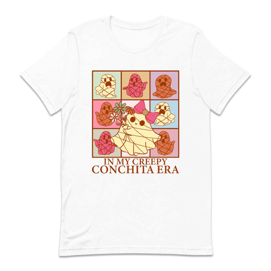 In My Creepy Conchita Era Cute Ghost Concha Halloween | PRODUCT CODE: ERATUHLWGH