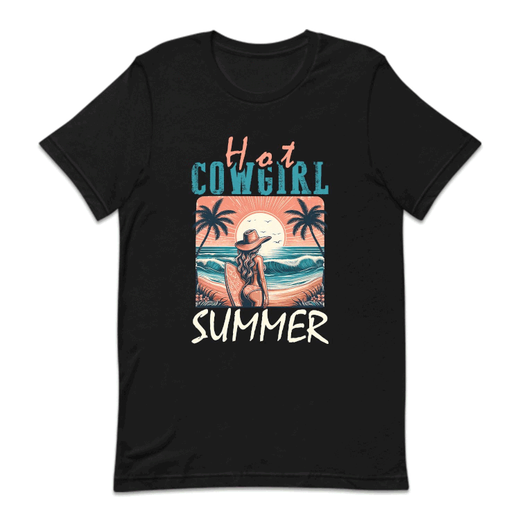 Western Hot Cowgirl Surfer | PRODUCT CODE: HTCWSRTNG