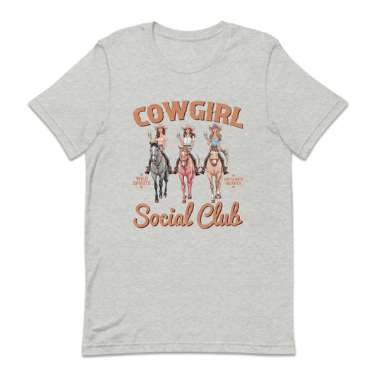 Cowgirls Social Club Western Rodeo Chic Country Music Lovers | PRODUCT CODE: CWGRLSLBWR