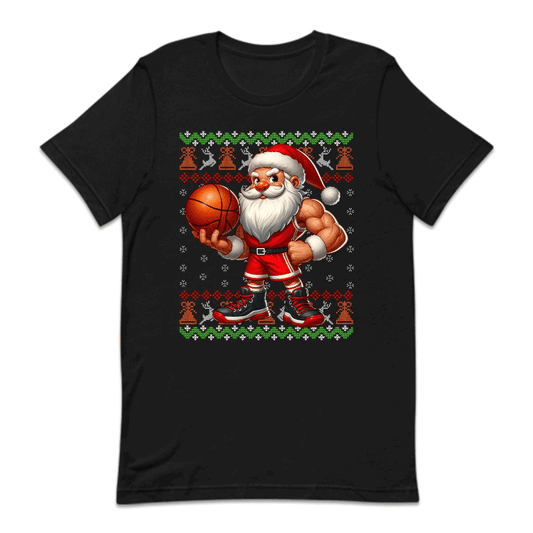Santa Claus Basketball Christmas Sports Xmas Merry Swishmas | PRODUCT CODE: STNCLBKLCHR