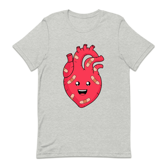 Heart With Bandaids Heart Warrior | PRODUCT CODE: FRTWBDSWA