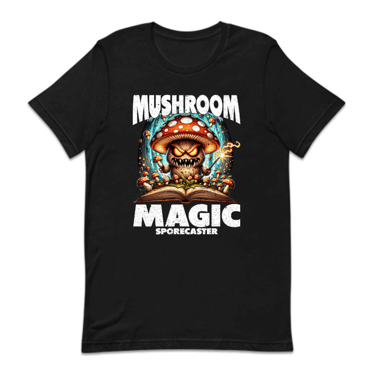 Mushroom Dark Magic Wizard Spooky Fungi Halloween | PRODUCT CODE: MHSRMOWTC