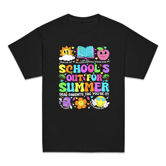 Schools Out For Summer Vacation Goodbye School | PRODUCT CODE: LSTENDYRM