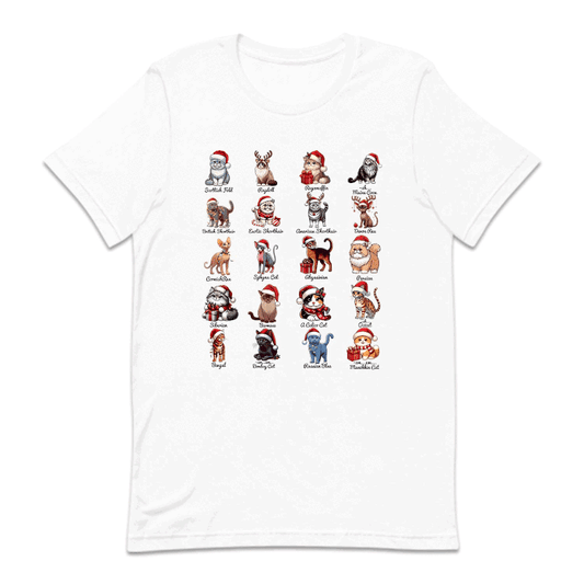 Christmas Taylor Midnights Xmas Cats Breeds | PRODUCT CODE: CHTBRDTYLSW
