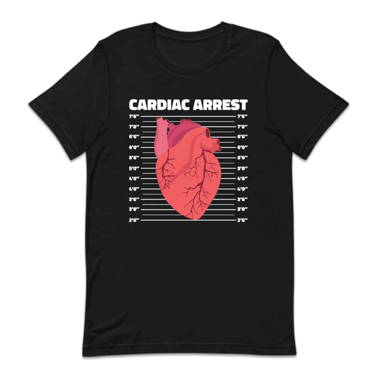 Cardiac Arrest Anatomical Heart Humor | PRODUCT CODE: CRDNRASTG
