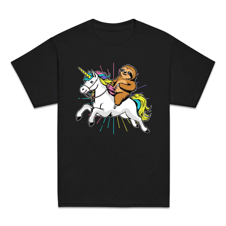Sloth Riding Unicorn Magical Sloth Fantasy Animal | PRODUCT CODE: MAZAWSLOU