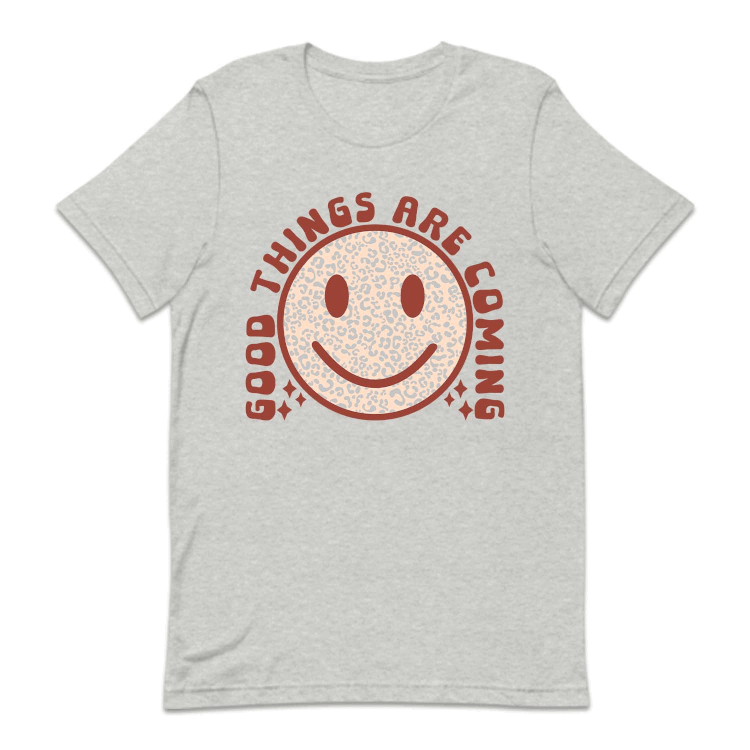Good Things Are Coming Smiley Face Positive Vibes | PRODUCT CODE: GDOTHNAC