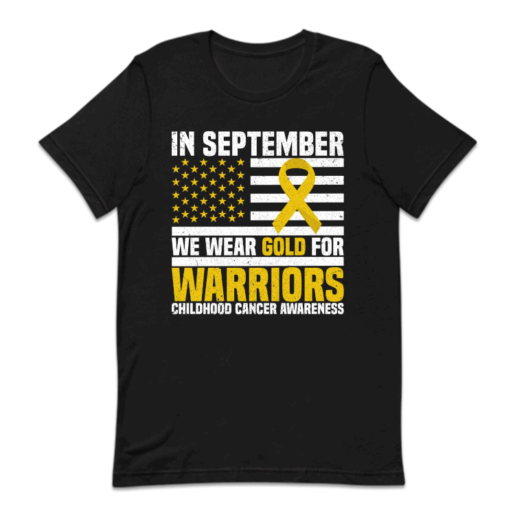 Childhood Cancer Awareness Pediatric Cancer Support Gold Ribbon | PRODUCT CODE: GLDFRWRCHL