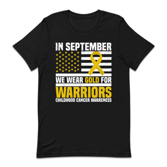 Childhood Cancer Awareness Pediatric Cancer Support Gold Ribbon | PRODUCT CODE: GLDFRWRCHL
