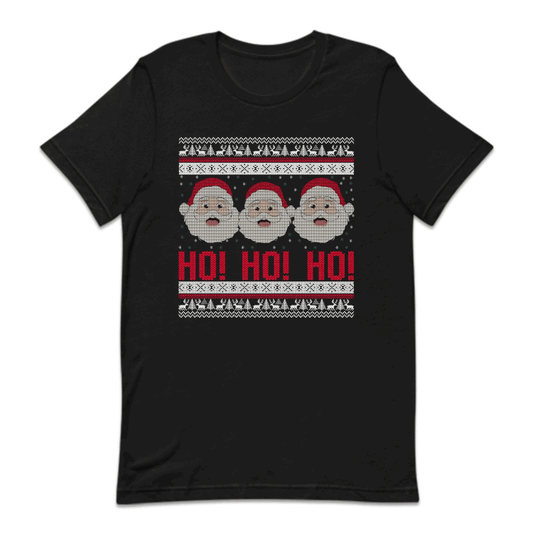 Ho Ho Ho Santa Claus Ugly Christmas Festive Xmas | PRODUCT CODE: HUGLYCHRTSN