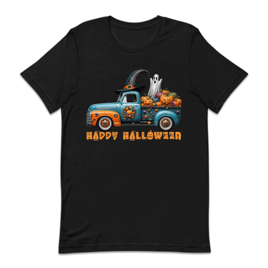 Halloween Pickup Truck Boo Ghost Pumpkins | PRODUCT CODE: HLPCKPUCK