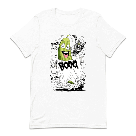 Halloween Pickle Ghost Spooky Black Cat  | PRODUCT CODE: HLWPCKGHS