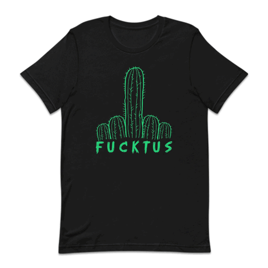 Fucktus Funny Middle Finger Cactus Sarcastic Plant Lover | PRODUCT CODE: FCTNYMDLC