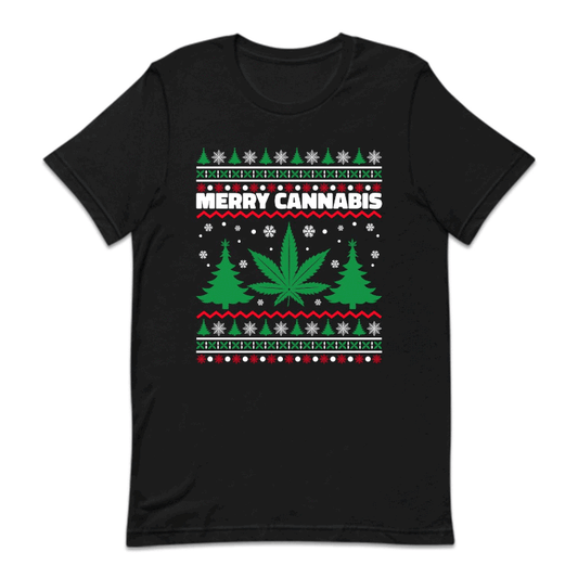 Merry Cannabis Weedmas Ugly Christmas | PRODUCT CODE: MTCNBSWEDU