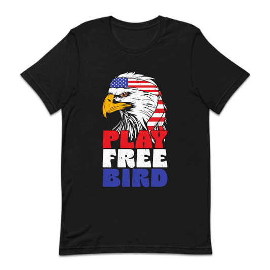 Play Free Bird Patriotic Eagle 4th Of July USA Flag | PRODUCT CODE: PLFREBRDPT