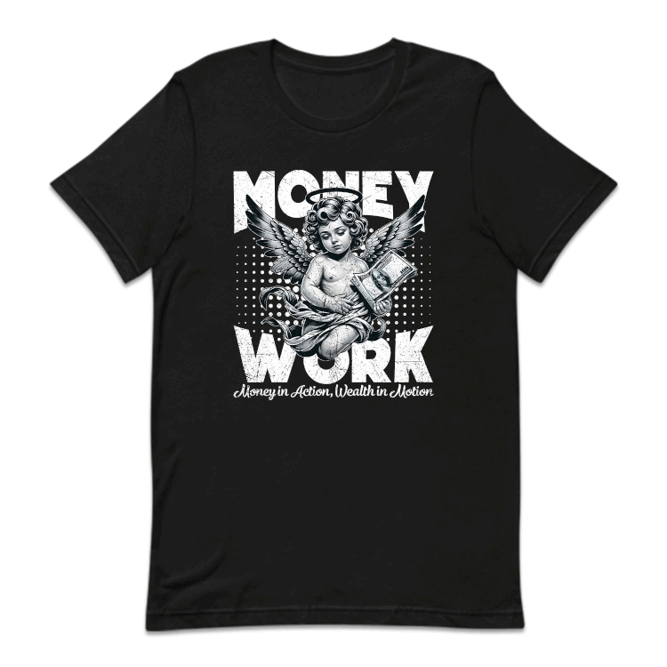 Cherub Holding $100 Bills Money Work | PRODUCT CODE: MNYWRKCHB