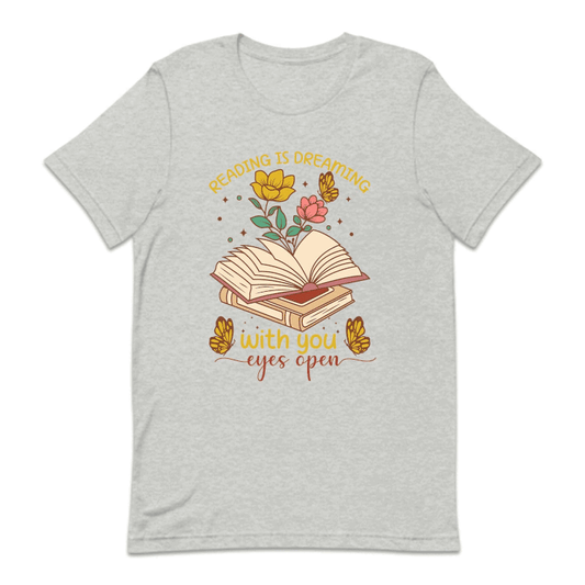 Reading Is Dreaming With You Eyes Open Book Lover | PRODUCT CODE: RDNGSMWYE