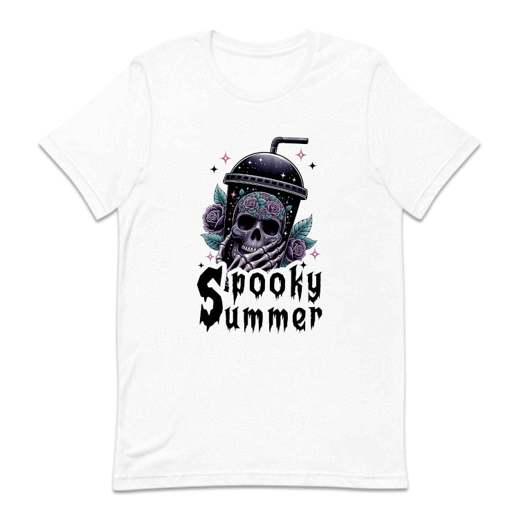 Skeleton Hand Holding Coffee Cup Spooky Summer Halloween | PRODUCT CODE: SKHNDGCFP