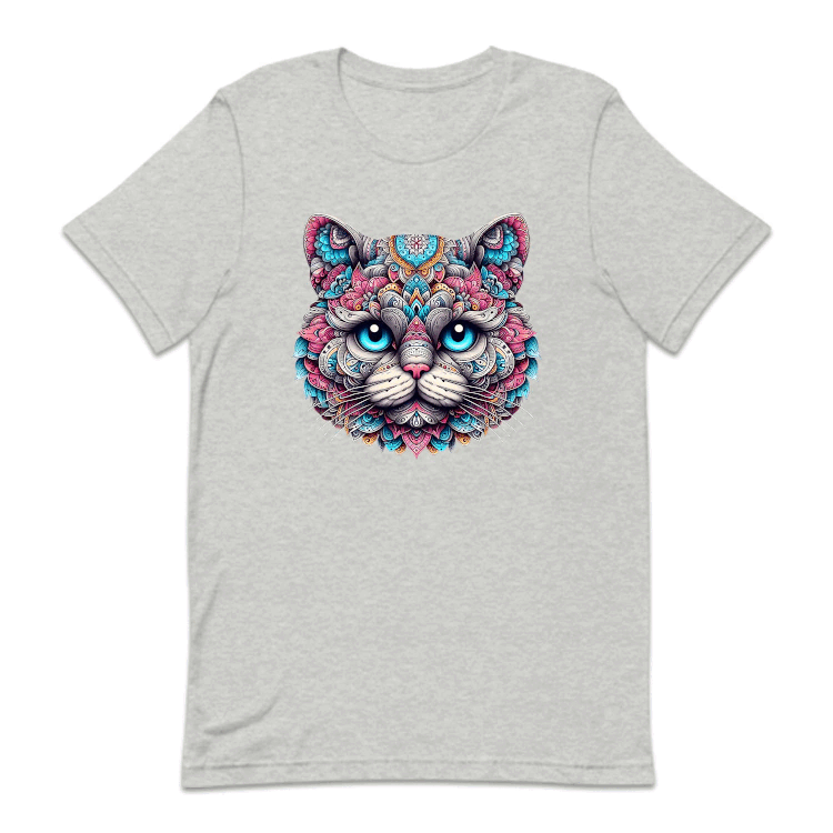Psychedelic Colorful British Shorthair Cat | PRODUCT CODE: BRTSHCAPSYD
