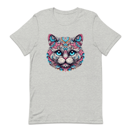 Psychedelic Colorful British Shorthair Cat | PRODUCT CODE: BRTSHCAPSYD