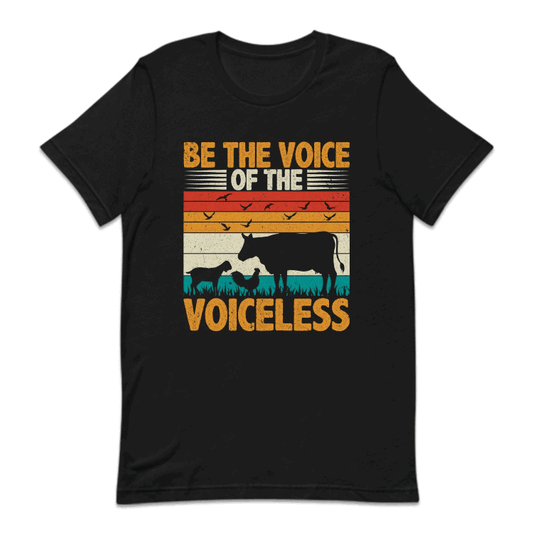 Be The Voice Of Voiceless Vegan Animal Rights Veganism Pride | PRODUCT CODE: BTHVCIOELS