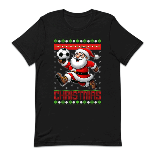 Santa Claus Soccer Christmas Sports Xmas Football | PRODUCT CODE: SBCKUSCRFTB