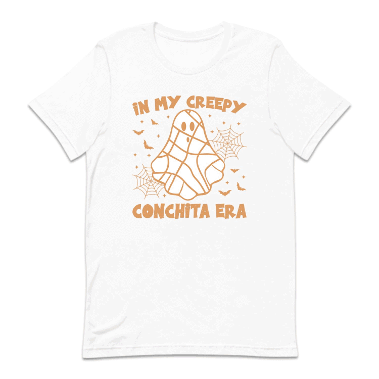 In My Creepy Conchita Era Cute Ghost Concha Halloween | PRODUCT CODE: MXCNBRDHL
