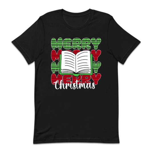 Merry Christmas Book Merry Bookmas Xmas Literary Gift | PRODUCT CODE: MRYBKSCHRTM