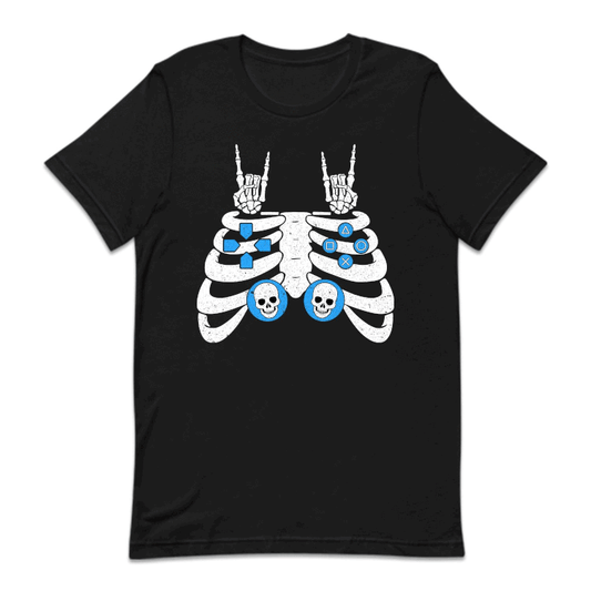 Gothic Skeleton Gamer Halloween Skull Controller | PRODUCT CODE: GTHCSKLNM