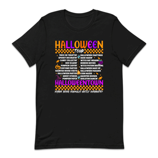 Halloween Tour Fall Vibes Spooky Autumn Festive Costume | PRODUCT CODE: HLWTRUOWNF
