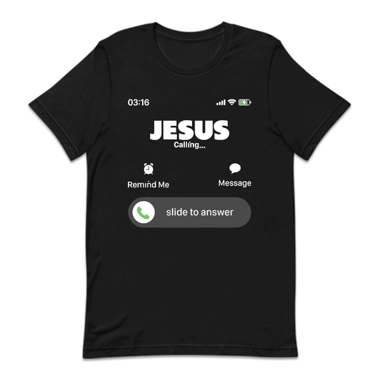 Jesus Calling Incoming Call Religious Inspirational Faith | PRODUCT CODE: JSEUCLGNF