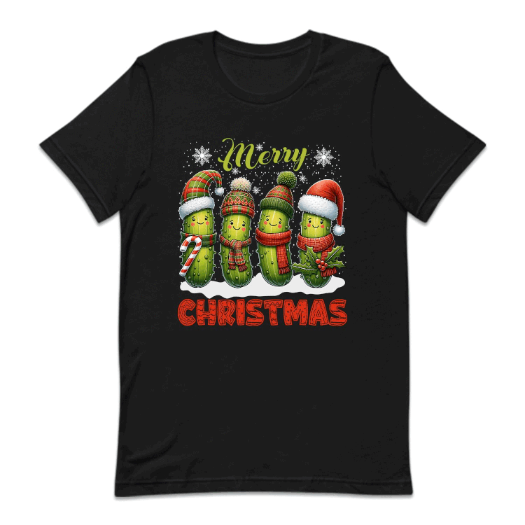 Merry Christmas Pickles Jolly Pickle Gang Xmas | PRODUCT CODE: QRCHMSTPKL