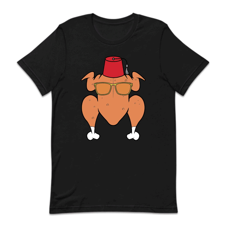 Turkey Thanksgiving Funny Turkey Day Fall Festive Autumn | PRODUCT CODE: GLSTRKHNGVS