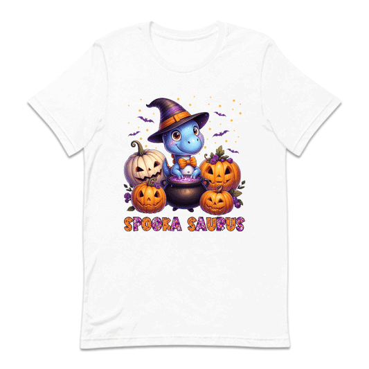 Spooka Saurus Halloween Witch Cauldron T-Rex Dinosaur | PRODUCT CODE: SPKIRUWTHC