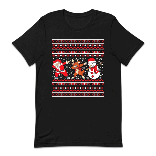 Dabbing Santa Claus Reindeer Snowman Christmas Xmas Dab Dance | PRODUCT CODE: SBGCLRNOWMA