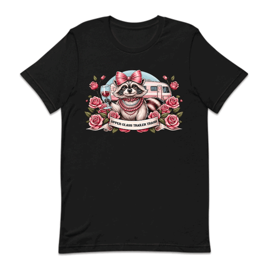 Upper Class Trailer Trash Cute Raccoon | PRODUCT CODE: UPRCLSTRSH