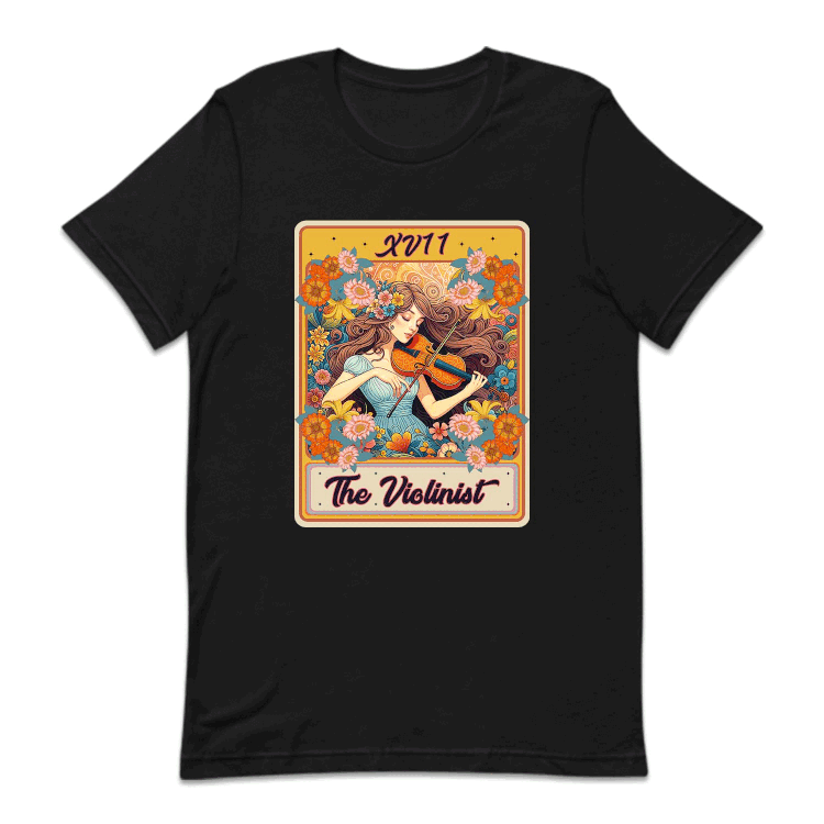 The Violinist Tarot Card Music Lover | PRODUCT CODE: THVLONSTRC