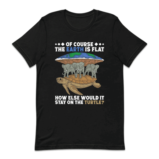 Flat Earth Turtle Conspiracy Theory | PRODUCT CODE: FTERHRLHRO