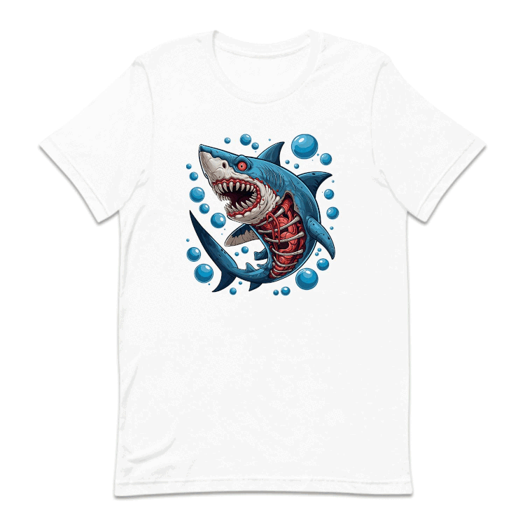 Zombie Shark Halloween Scary Costume | PRODUCT CODE: ZBMESKRHW