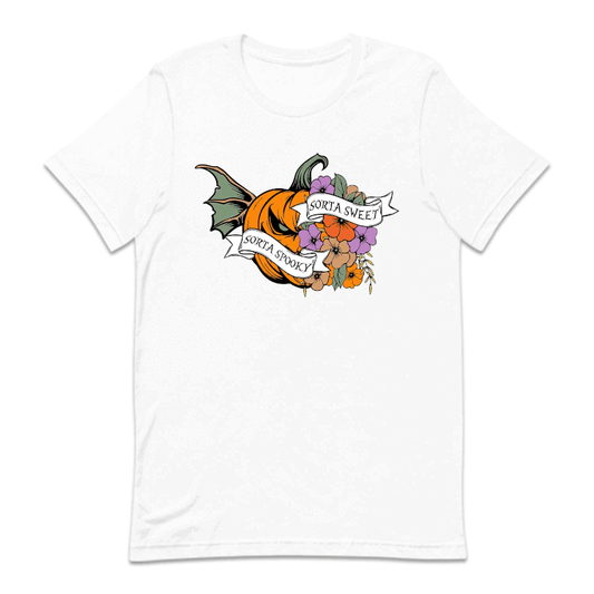 Sorta Sweet Sorta Spooky Floral Pumpkin Halloween Costume | PRODUCT CODE: SRTSWEAKYH