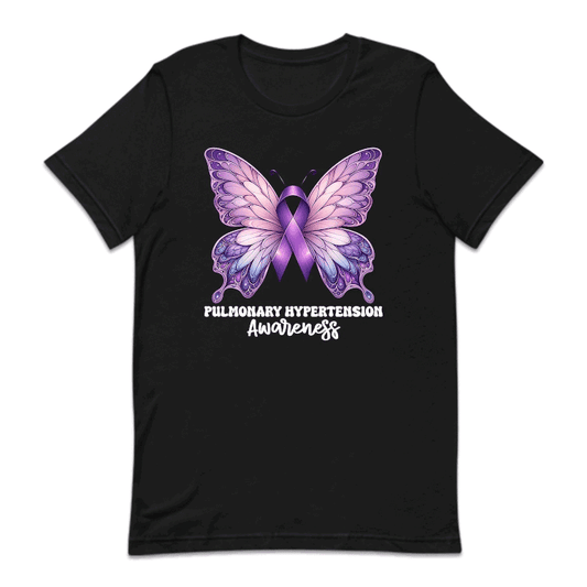 Pulmonary Hypertension Awareness Butterfly Lung Disease Support | PRODUCT CODE: PLMNUBTRFL