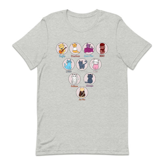 Adorable Swiftie Cat Collection Retro Swiftie Merchandise | PRODUCT CODE: ADTYLSFTCL