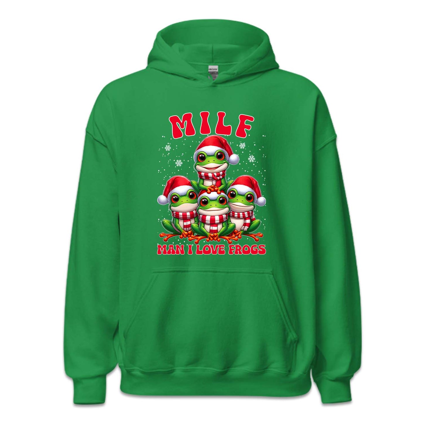 Frogs Christmas MILF Man I Love Frogs Humorous Xmas Frog | PRODUCT CODE: FRGCHTMLFVE