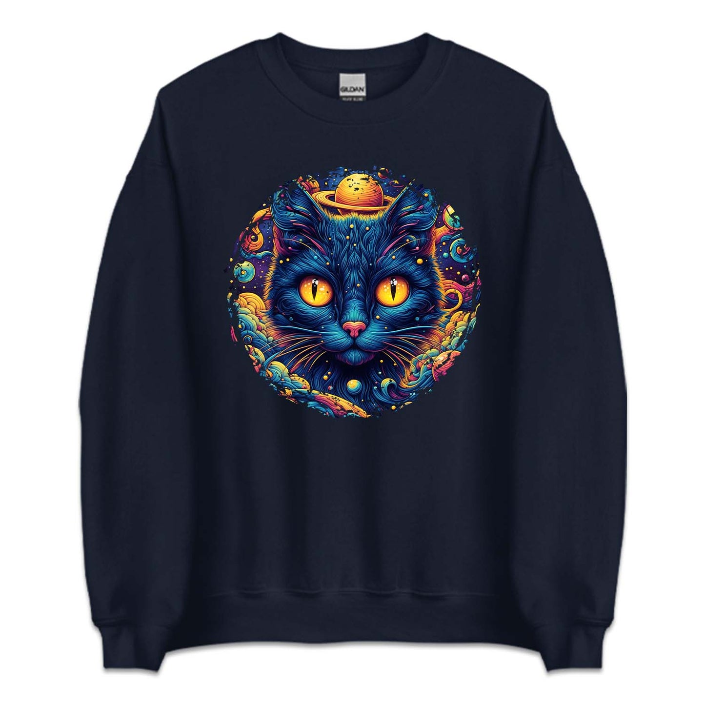 Galaxy Cat Cosmic Space Nebula Psychedelic Astronomers | PRODUCT CODE: GLXCTAMSP