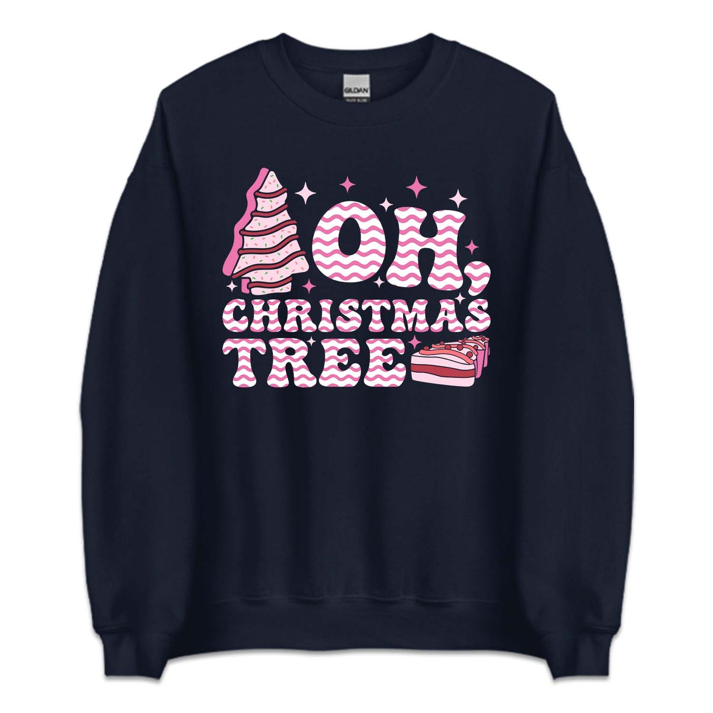 Oh Christmas Tree Pink Xmas Tree Cake | PRODUCT CODE: OCRTEKAFVTS