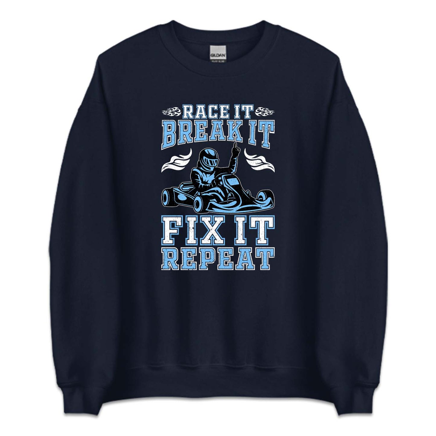 It Break It Fix It Repeat It Go Kart Racer | PRODUCT CODE: RCTBRKAFX