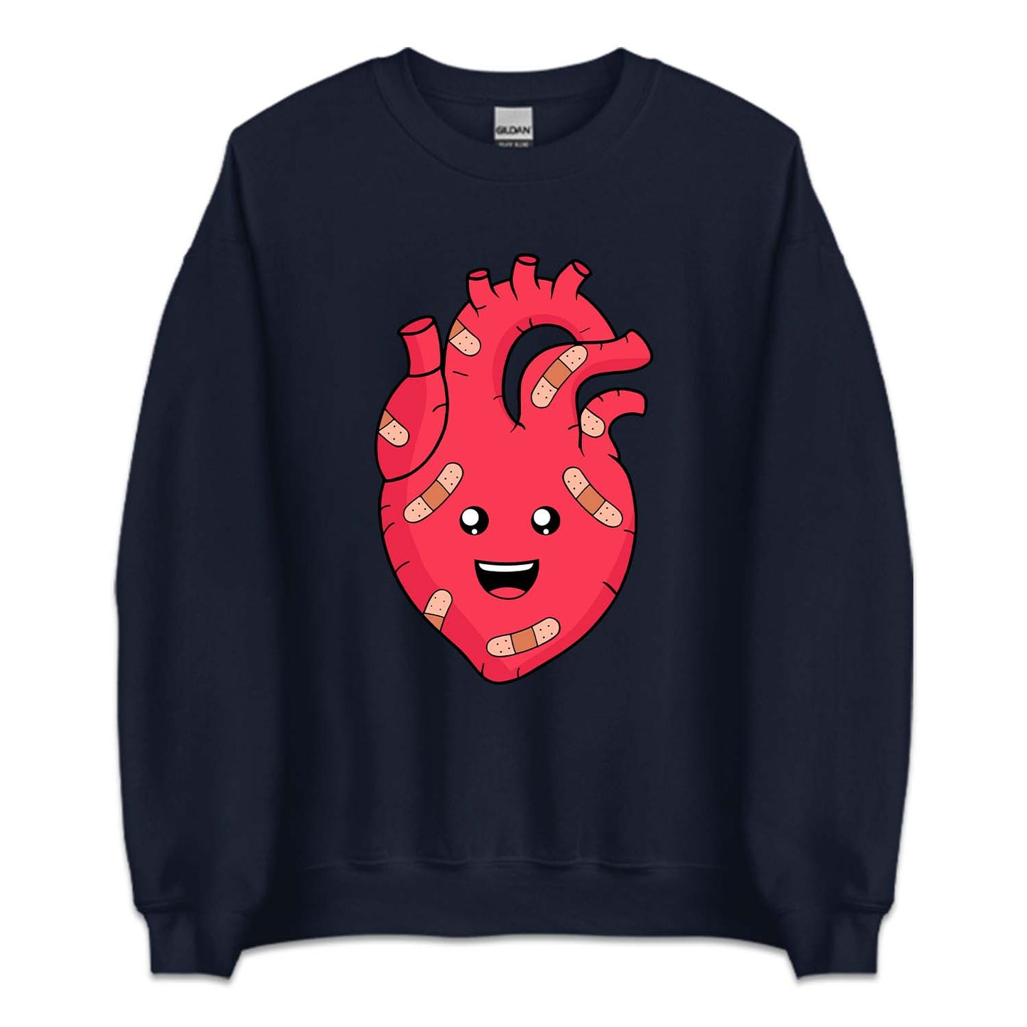 Heart With Bandaids Heart Warrior | PRODUCT CODE: FRTWBDSWA