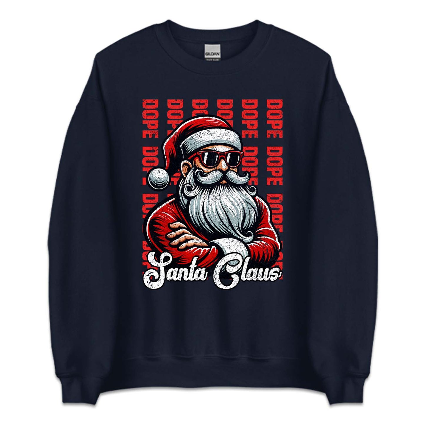 Dope Santa Claus Rock Christmas Trendy Xmas Holiday Season | PRODUCT CODE: DPTMNARKCH